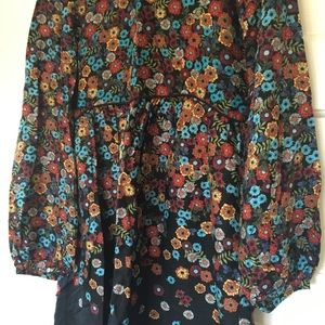 Zara Trafaluc Floral Dress